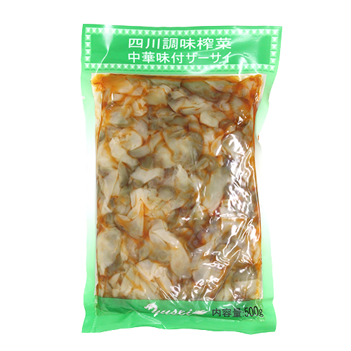 友盛貿易 四川調味搾菜 中華味付ザーサイ 500g