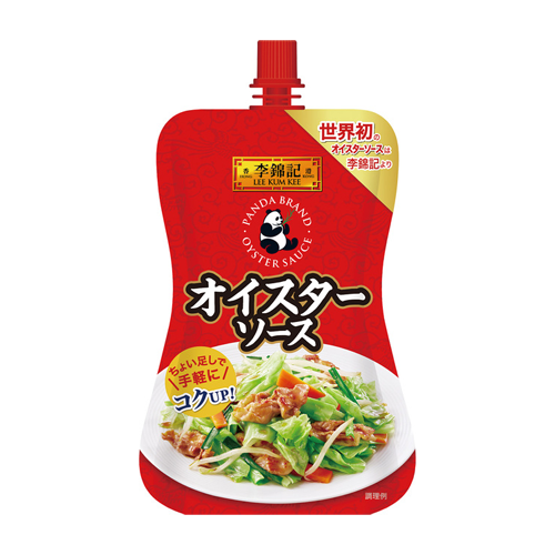 S&B エスビー 李錦記 パンダブランド オイスターソース スパウトパウチ 130g