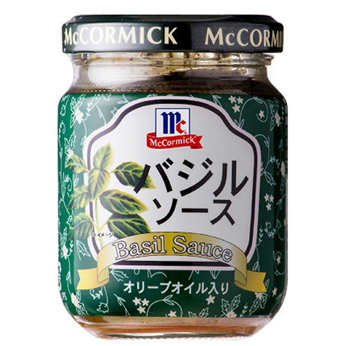 ユウキ食品 マコーミック バジルソース 95g