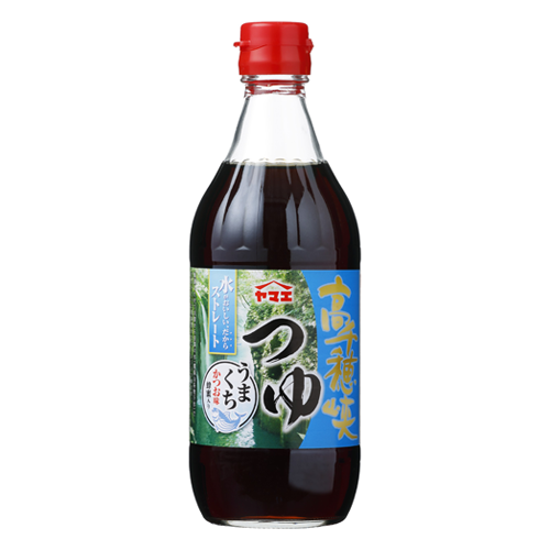 ヤマエ食品工業 高千穂峡つゆ かつお味うまくち 500ml