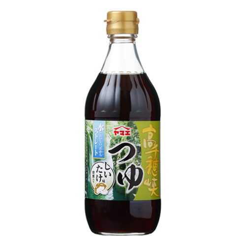 ヤマエ食品工業 高千穂峡つゆ しいたけ味 500ml