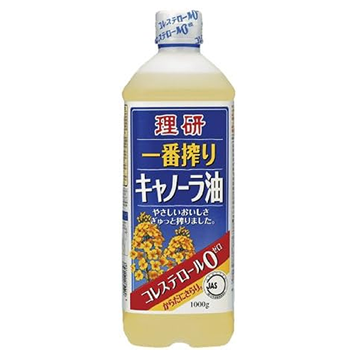 理研 一番搾りキャノーラ油 1000ml