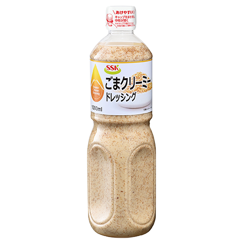 【業務用】SSKフーズ ごまクリーミードレッシング 1L