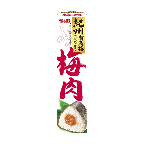 ヱスビー食品 紀州南高梅100%使用梅肉無着色 40g