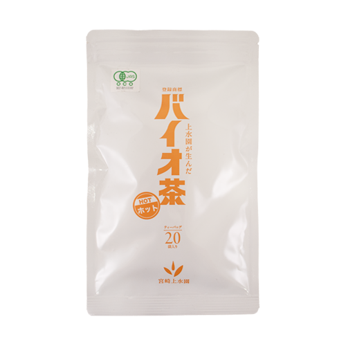 宮崎 上水園 バイオ茶 ホット 60g(3g×20バッグ)