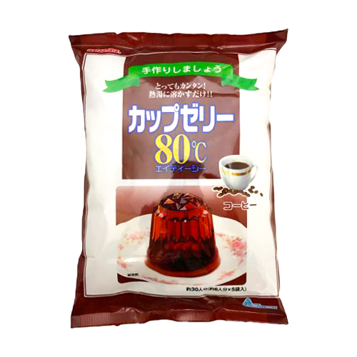 伊那食品工業 かんてんぱぱカップゼリー80℃コーヒー味 500g