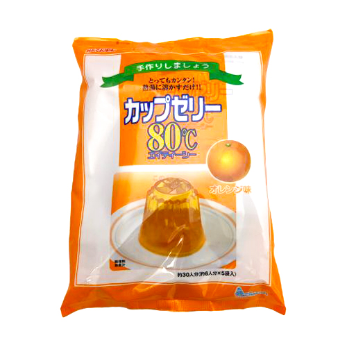 伊那食品工業 かんてんぱぱカップゼリー80℃オレンジ味 500g