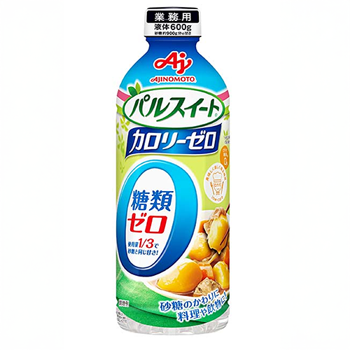 【業務用】 味の素 パルスイートRカロリーゼロ液体タイプボトル 600g