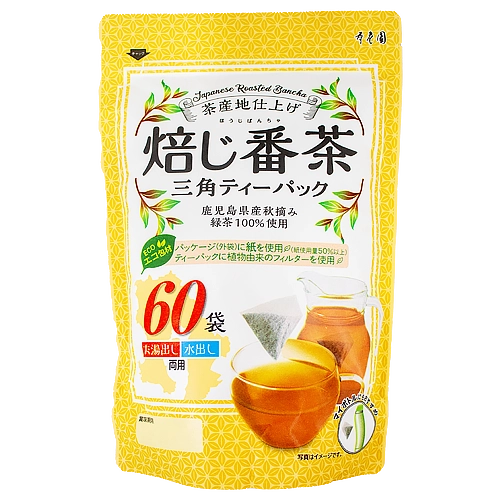 寿老園 焙じ番茶 三角ティーパック 2g×60袋
