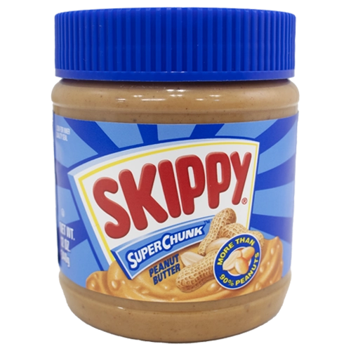 スキッピ― ピーナッツバタースーパーチャンク 340g