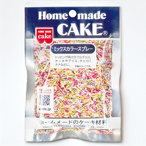 共立食品 ミックスカラースプレー 50g