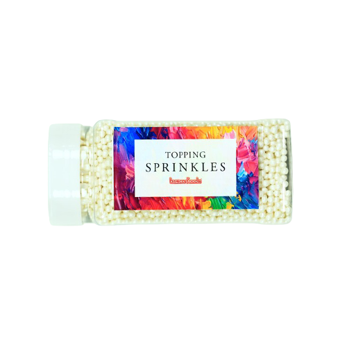 バスコフーズ トッピングスプリンクル パールホワイト EMS105 380g