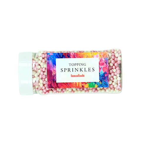 バスコフーズ トッピングスプリンクル ライスクリスプ ピンク＆ホワイト RCMM008 380g