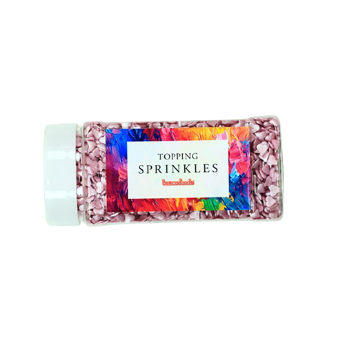 バスコフーズ トッピングスプリンクル ハートピンク 6mm FHLS601 380g