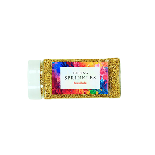 バスコフーズ トッピングスプリンクル シュガーストランド シングルゴールド LS1207 380g