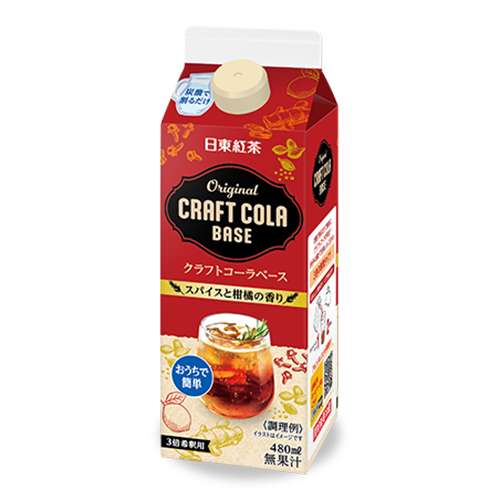 三井農林 日東紅茶 オリジナルクラフトコーラベース 3倍希釈用 480ml