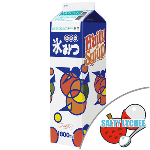 【業務用】 ハニー 氷みつAタイプ ソルティライチ 1.8L