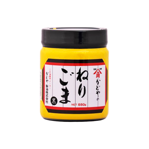 業務用食材 かどや製油 業務用ねりごま 黒 550g 粉類 乾物 ごま 缶詰 食材デポ