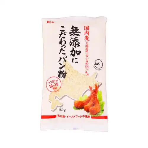 旭トラストフーズ K&K 無添加にこだわったパン粉 180g