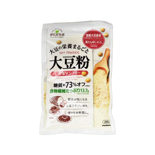 マルコメ ダイズラボグルテンフリー大豆の栄養まるごと大豆粉 200g