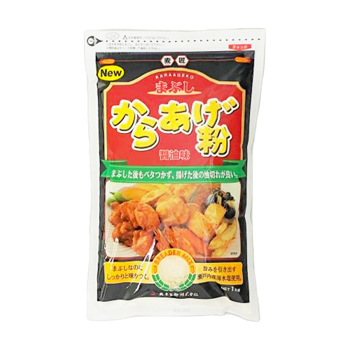 【業務用】奥本製粉 麦匠 まぶしからあげ粉 醤油味 1kg