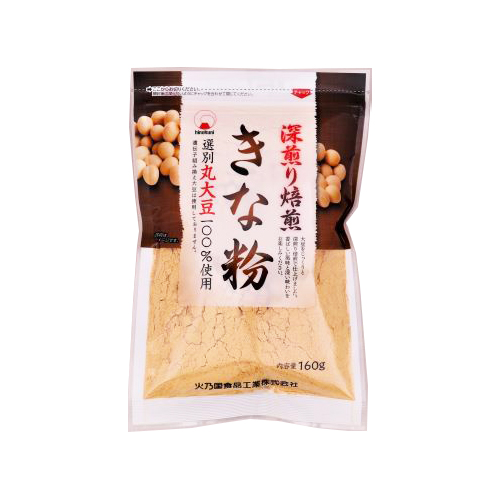 火乃国食品工業 深煎り焙煎 きな粉 160g