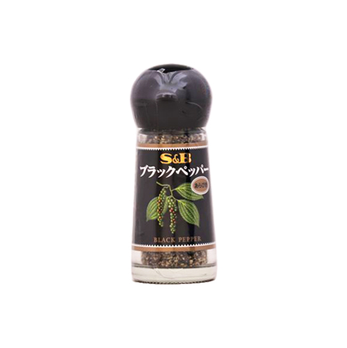 ヱスビー食品 S&Bブラックペッパーあらびき瓶 15g