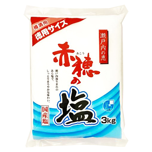 塩楽工房 赤穂の塩 3kg