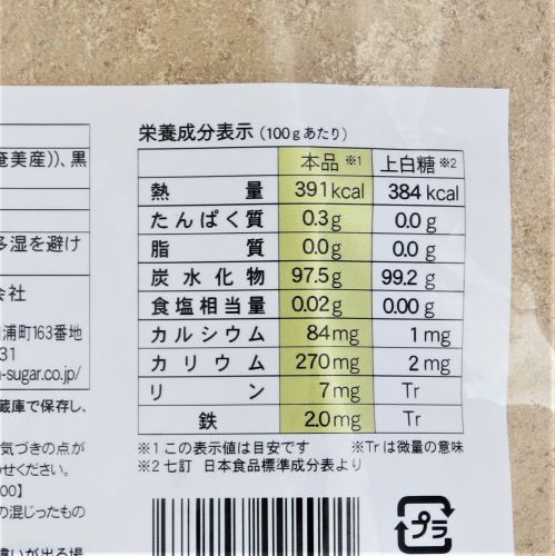 【業務用】薩南製糖 粉末黒砂糖加工黒糖 1kg