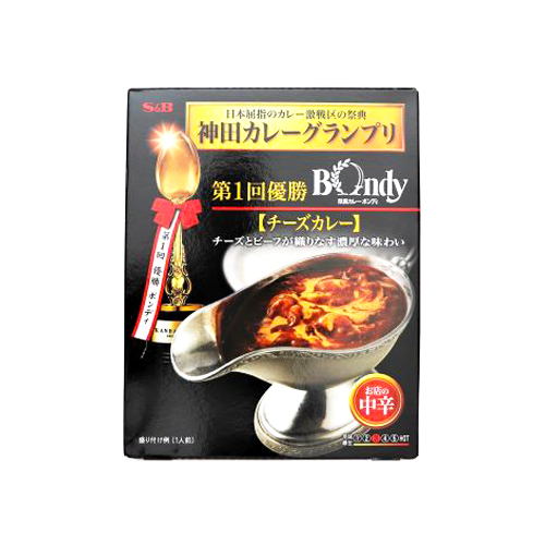 ヱスビー食品 神田カレーグランプリ欧風カレーボンディチーズカレー 180g