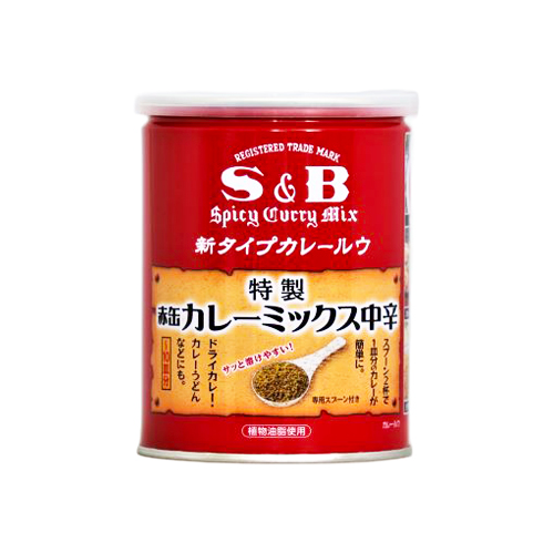 ヱスビー食品 特製赤缶カレーミックス中辛 200g