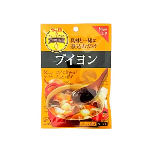 ヱスビー食品 カレープラスブイヨン 40g