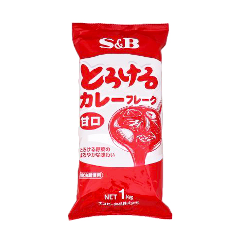 【業務用】ヱスビー食品 とろけるカレーフレーク甘口 1kg