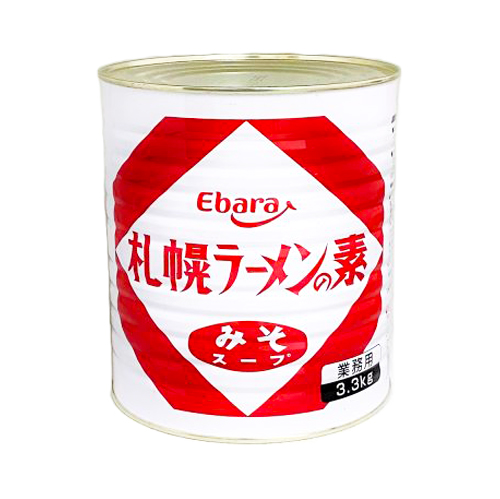 【業務用】エバラ 札幌ラーメンの素みそスープ 3.3kg