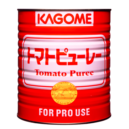 【業務用】カゴメ トマトピューレー 1号缶 3000g