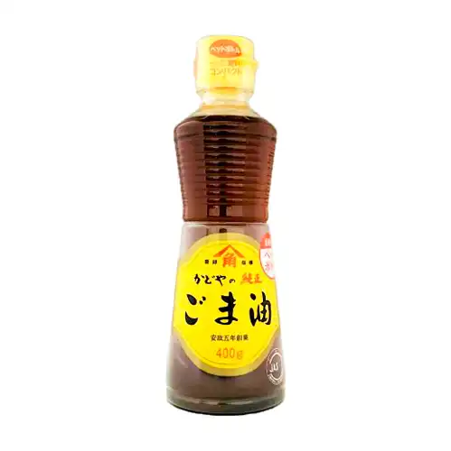 かどや製油 金印かどやの純正ごま油ペットボトル 400g