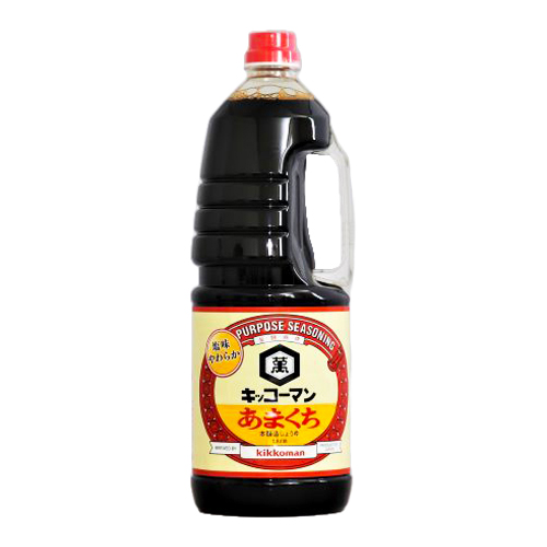 【業務用】キッコーマン食品 あまくちしょうゆハンディPET 1.8L