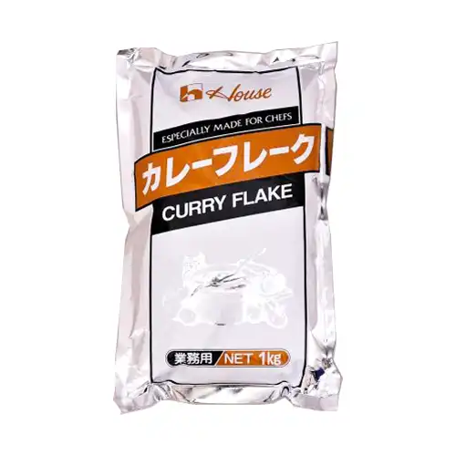 【業務用】ハウスギャバン カレーフレーク 1kg