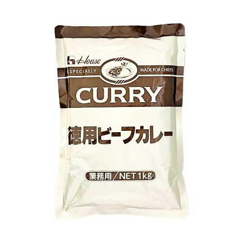 【業務用】ハウス食品 徳用ビーフカレー 1kg