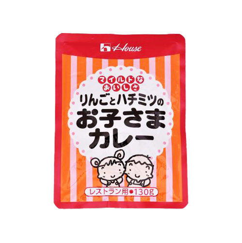 ハウス食品 りんごとハチミツのお子さまカレー 130g|業務用食品･食材の通販は食材デポ