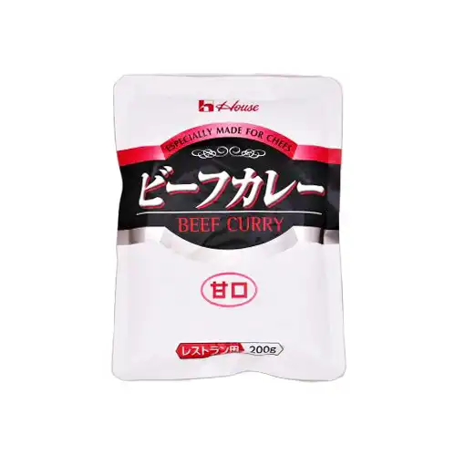 【業務用】ハウス食品 ビーフカレーレストラン用(甘口) 200g