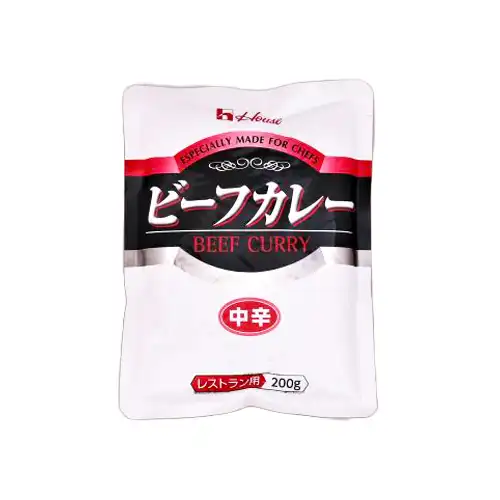 【業務用】ハウス食品 ビーフカレーレストラン用(中辛) 200g