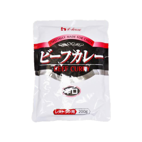 【業務用】ハウス食品 ビーフカレーレストラン用(辛口) 200g