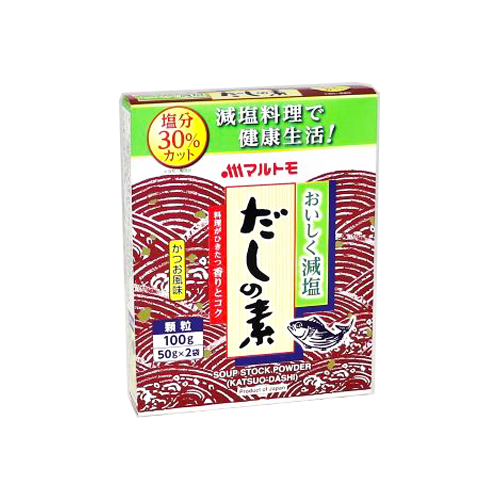 マルトモ おいしく減塩だしの素 100g