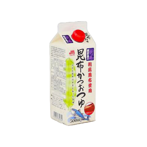 マルトモ 昆布かつおつゆ 500ｍｌ