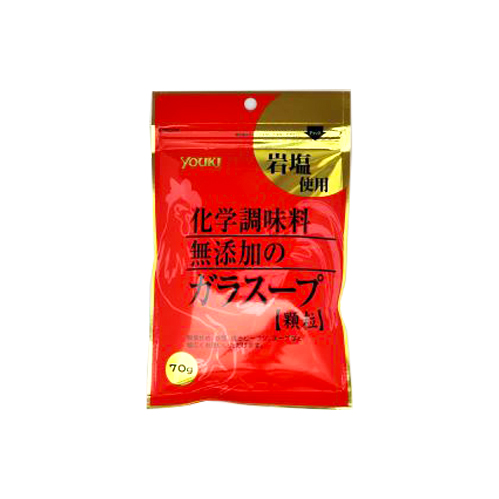 ユウキ食品 化学調味料無添加のガラスープ(顆粒) 70g