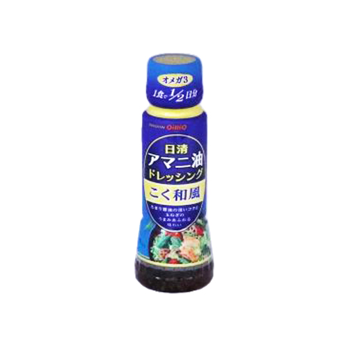 日清オイリオグループ アマニ油ドレッシング こく和風 160ml