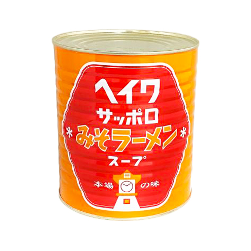 平和食品工業 サッポロみそラーメンスープ1号缶 3.3kg