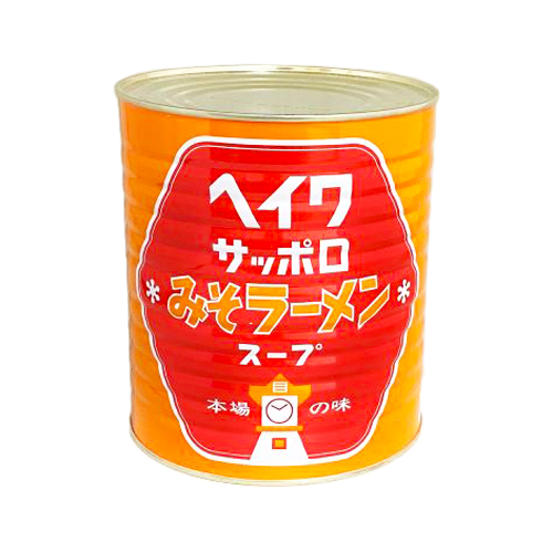 【業務用】平和食品工業 サッポロみそラーメンスープ1号缶 3.3kg