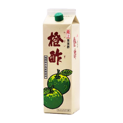 【業務用】山口食品 最上橙酢パック 1.8L